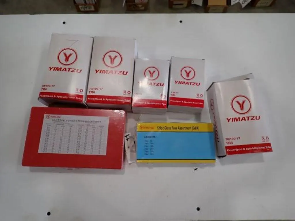 UNUSED Qty Of (3) Yimatzu 70/100-17 TR4 Powersport