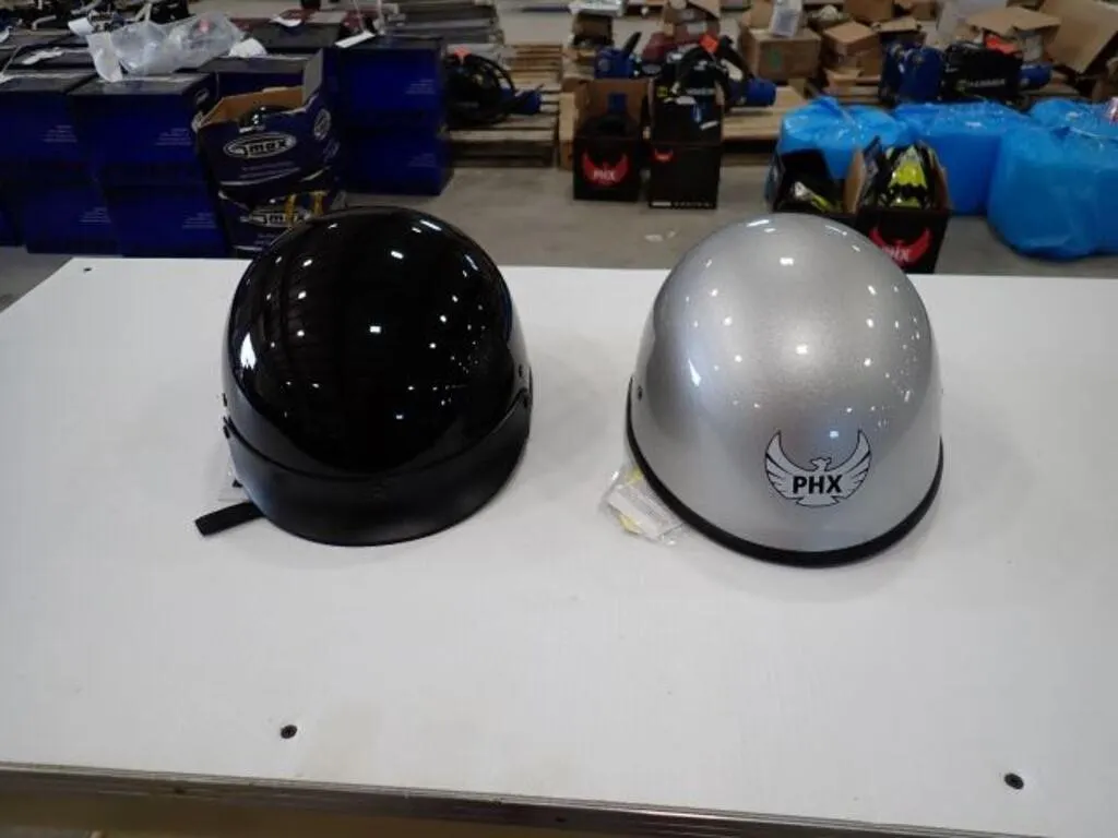 UNUSED Qty Of (2) PHX Motorcycle Helmets