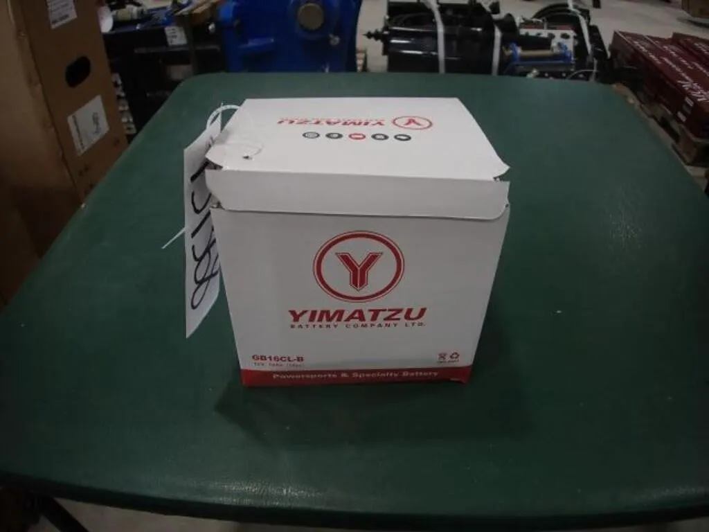 UNUSED Yimatzu BATHD126CLB-BS Powersport Battery