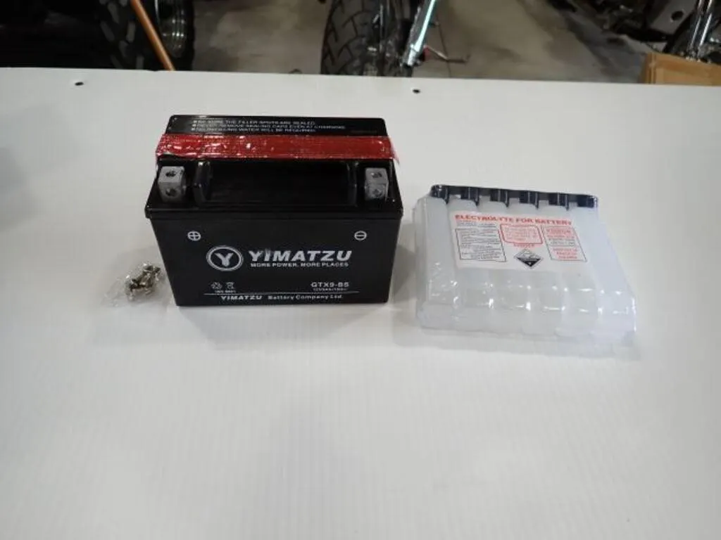 UNUSED Yimatzu BATMF1209BS Powersport Battery