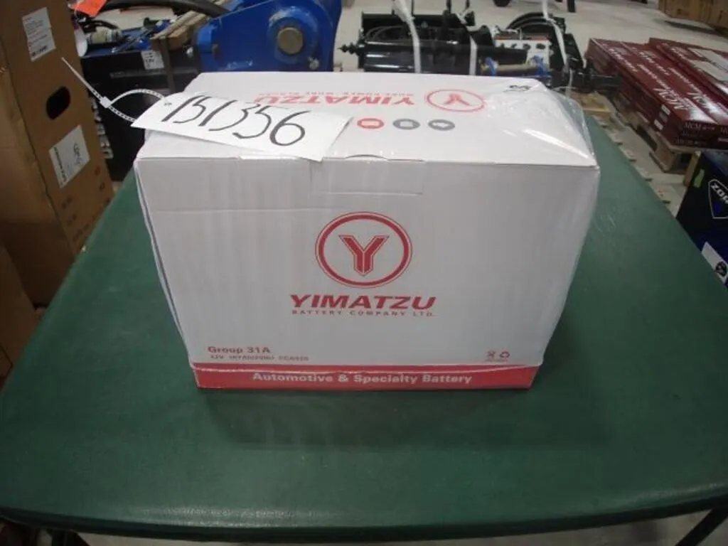 UNUSED Yimatzu BATAM1231A Automotive Battery