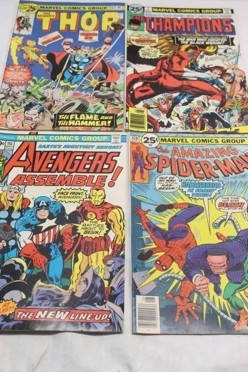 Marvel Comics Group lot: Thor, Champions,