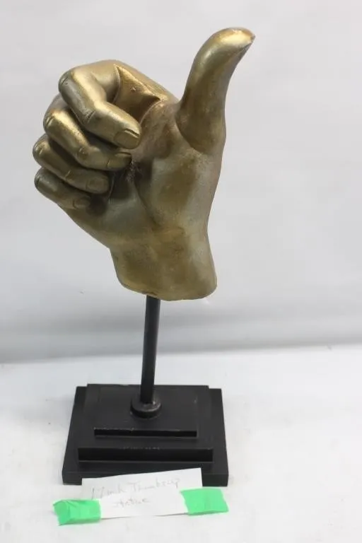 17 Inch Thumbs Up Statue