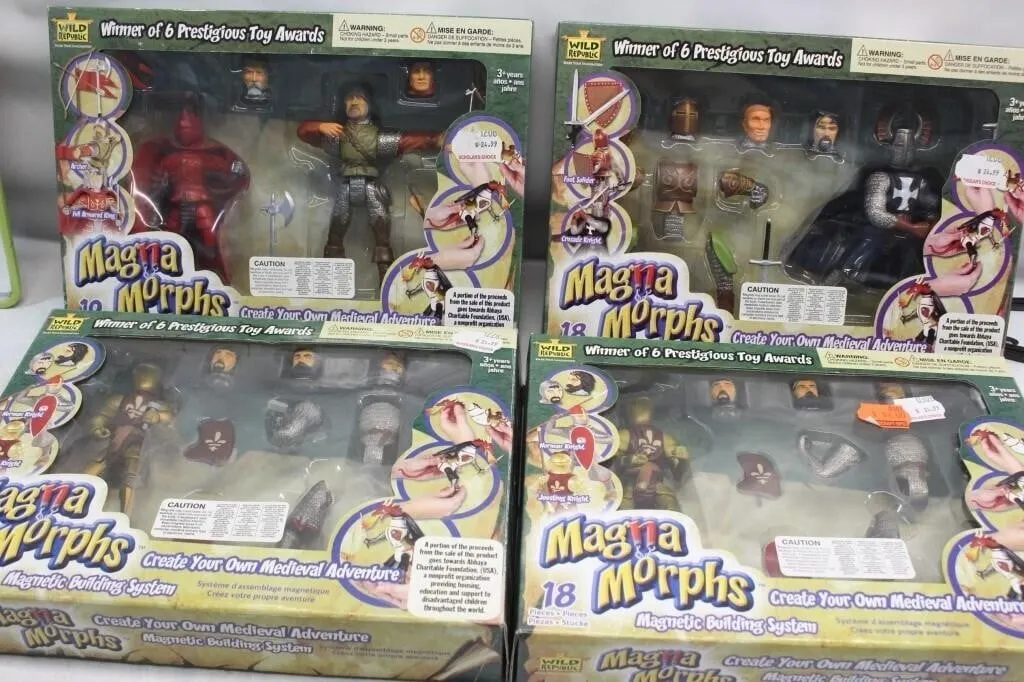 Magna Morphs Medieval Adventure Figure Sets (4)