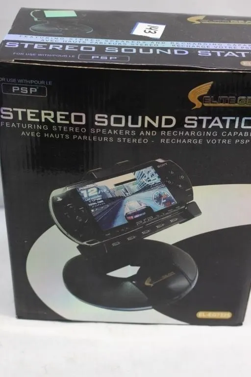 Elite Gear Stereo Sound Station for PSP