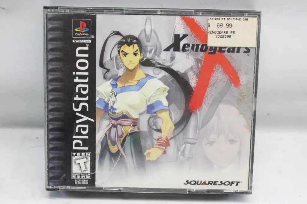 Xenogears PS1 Game Complete (2 Discs)