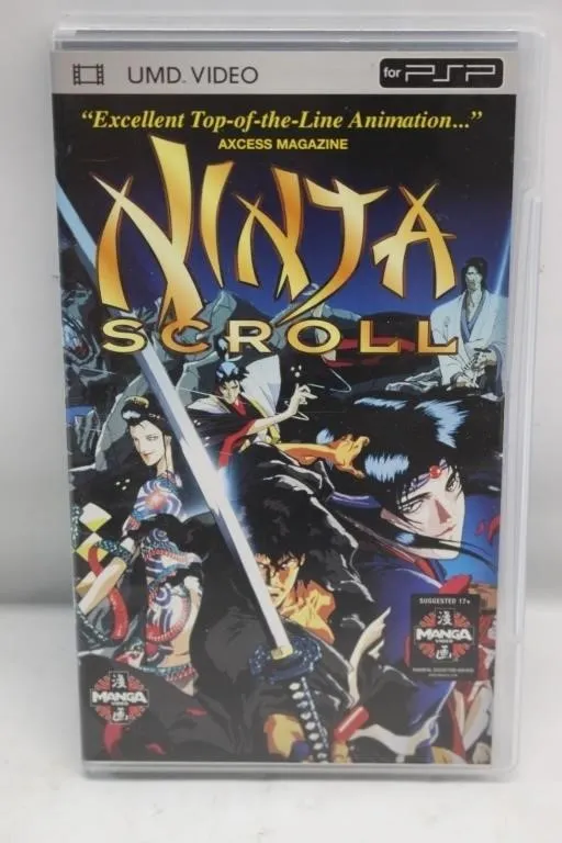 Ninja Scroll PSP UMD Video (Manga Video)