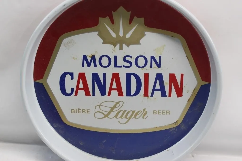 Molson Canadian Lager Beer Serving Tray