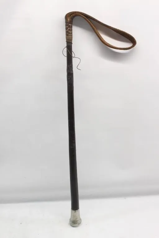 Antique Riding Crop with Leather Loop Handle