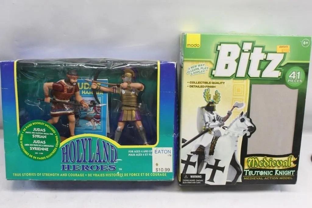 Holyland Heroes & Bitz Teutonic Knight Figure Sets