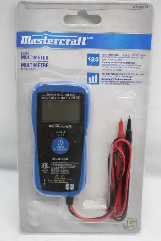 Mastercraft Smart Multimeter