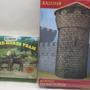 Model kits: Redwood Carved Horse Team & Zvezda