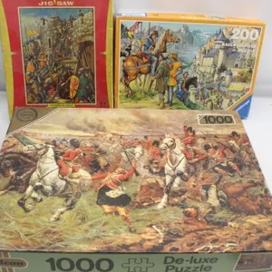 Vintage Jigsaw Puzzles: Conquest, Ravensburger,