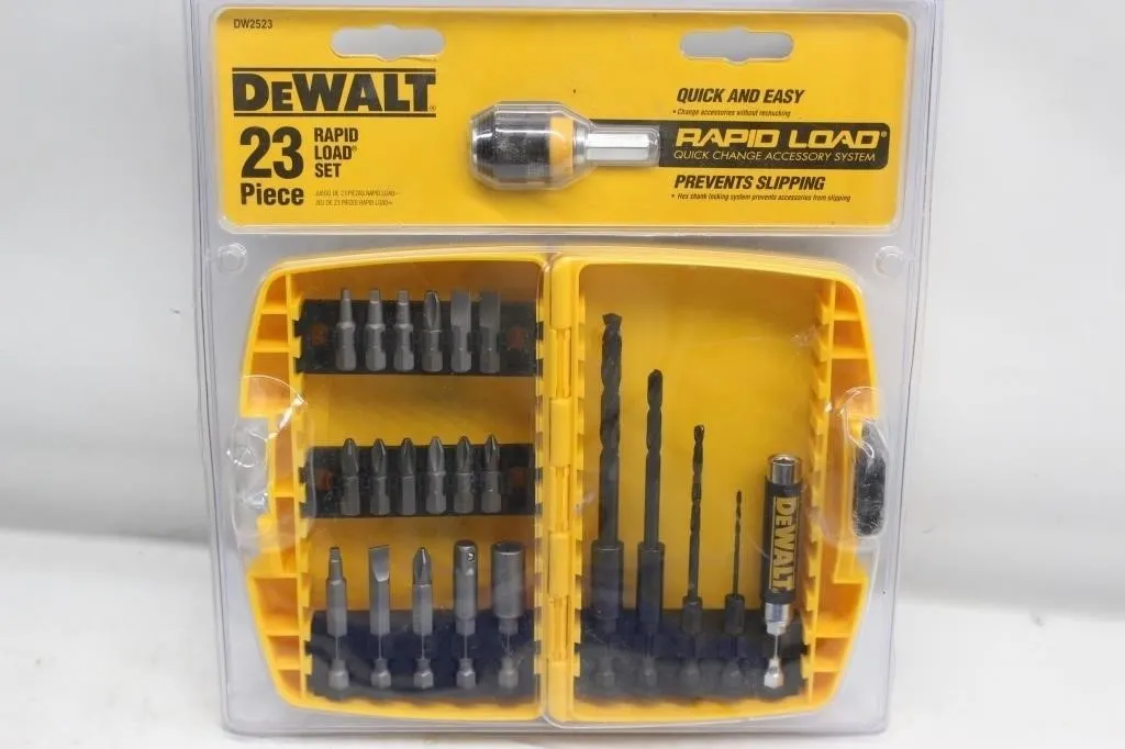 DeWalt 23-Piece Rapid Load Bit Set