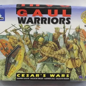 Italeri Gaul Warriors 54mm Model Kit No. 6858