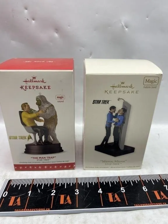 Hallmark Keepsake Star Trek Ornaments: Man Trap &