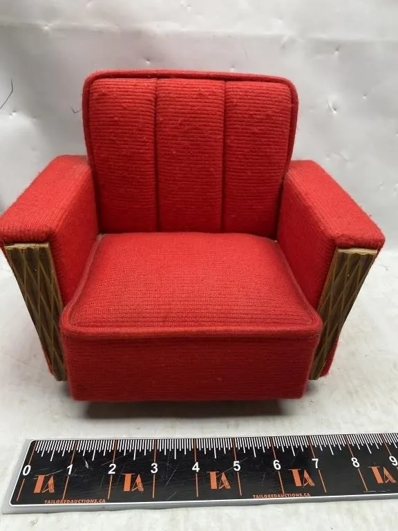 Salesman's Sample Doll House Armchair