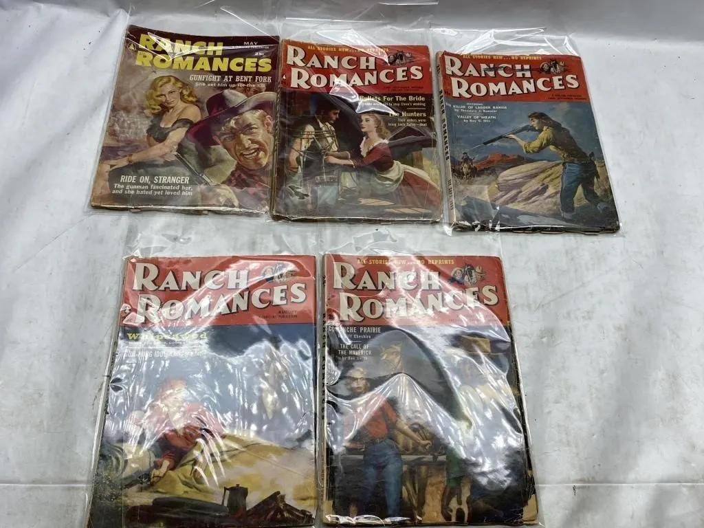 Ranch Romances Pulp Magazine Lot