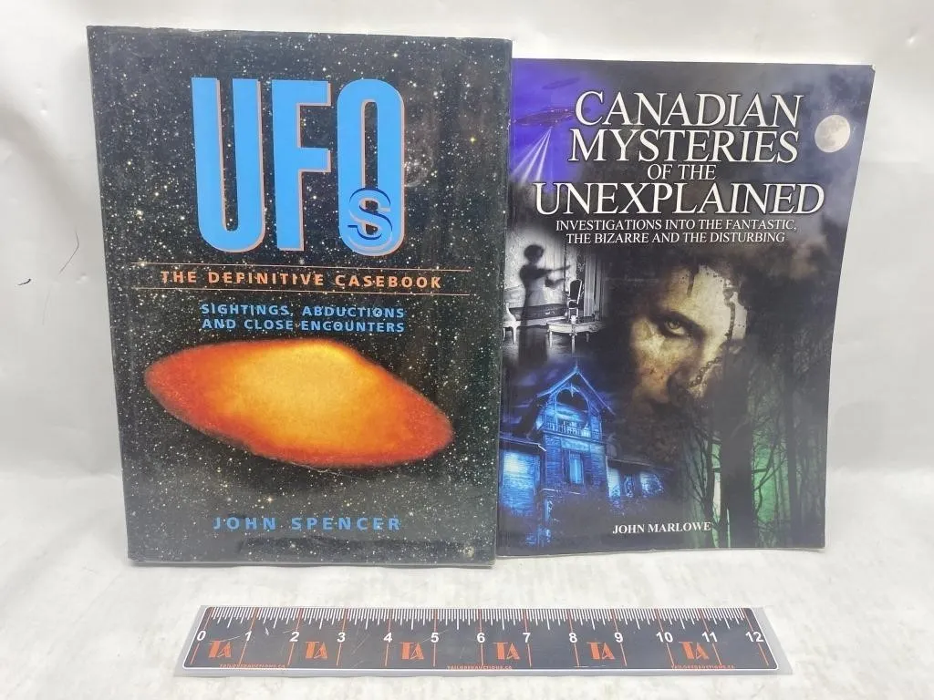 UFOs & Canadian Mysteries of the Unexplained books