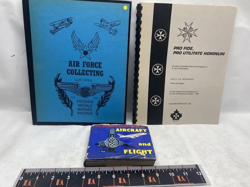 Air Force Collecting book, Pro Fide booklet,