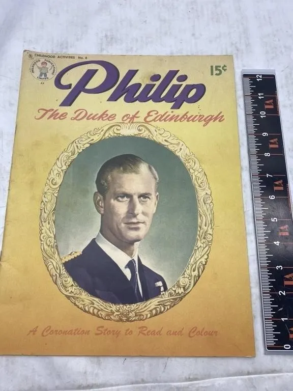 Philip The Duke of Edinburgh Coronation Coloring