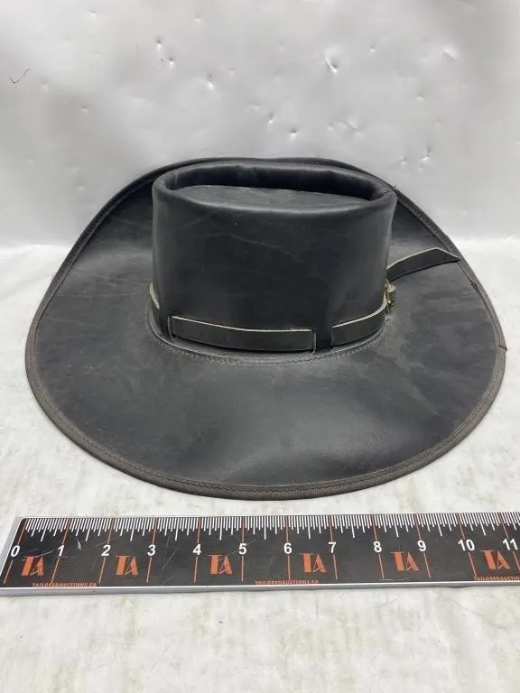 Leather Cowboy Hat