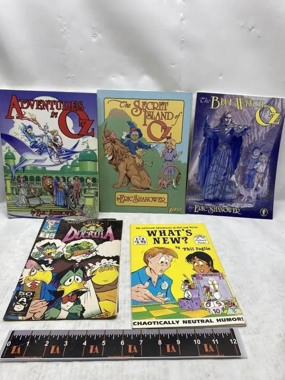 Oz Graphic Novels, Count Duckula & What's New