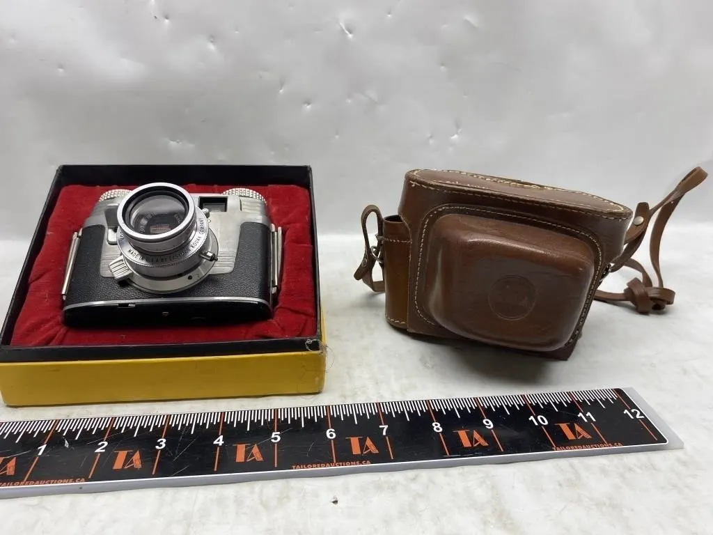 Kodak Signet 35 Camera with Original Box and Case