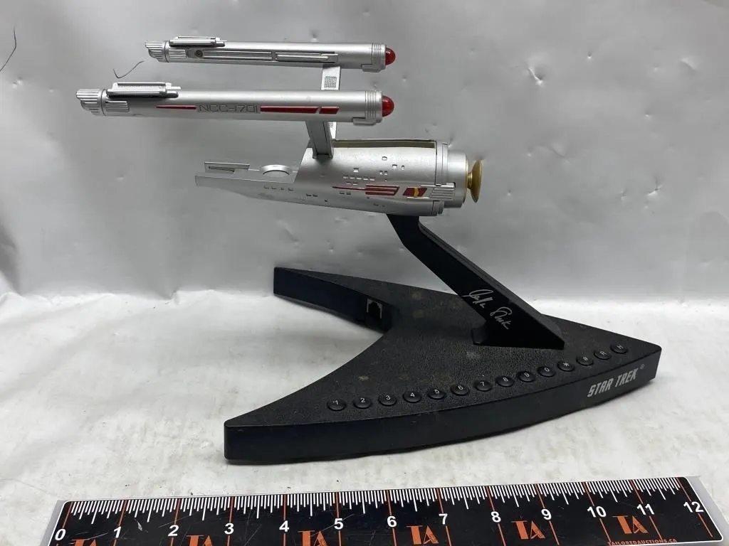Star Trek Enterprise NCC-1701 Model Phone on Stand