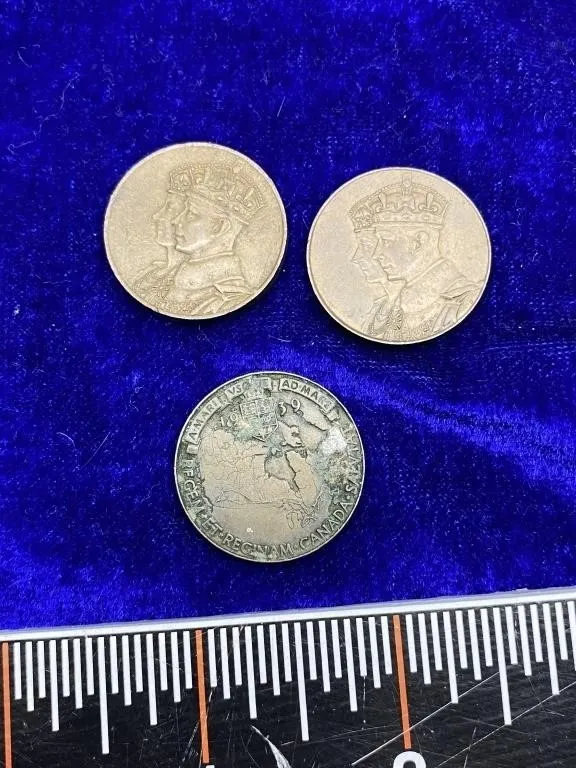 1939 Royal Visit Canada Medals (3)
