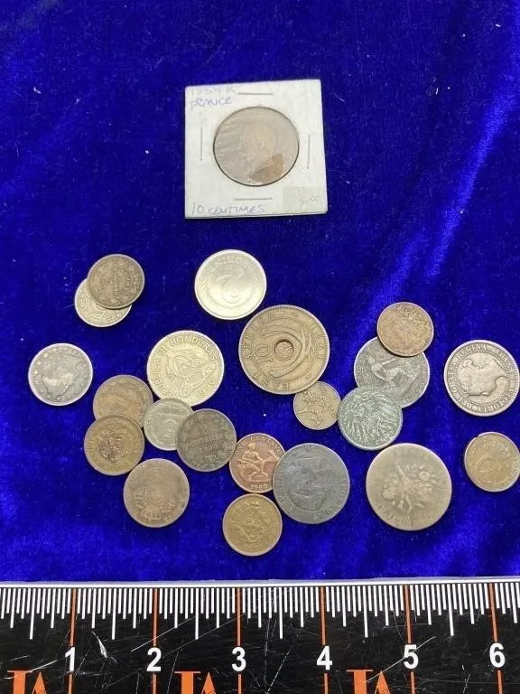 World Coin Lot - Mixed Countries & Dates
