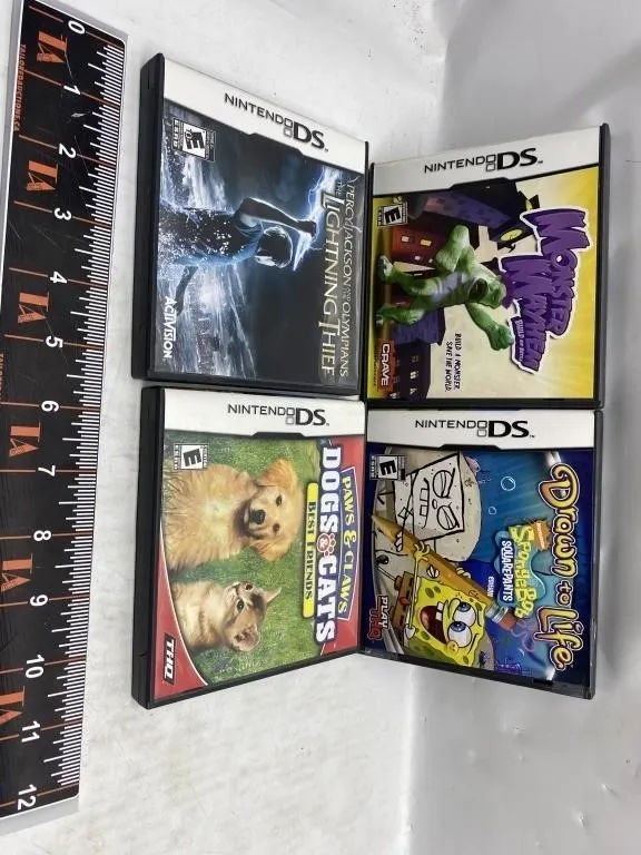 Nintendo DS Games Lot: 4 Titles