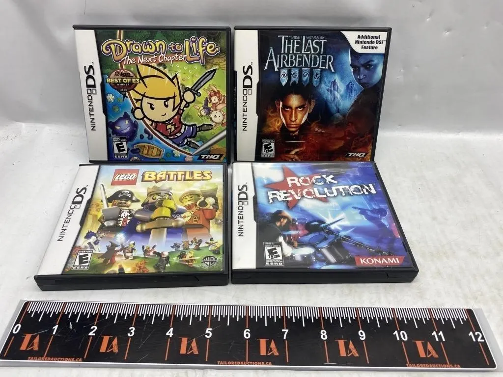 Nintendo DS Games: Drawn to Life, Airbender, LEGO,