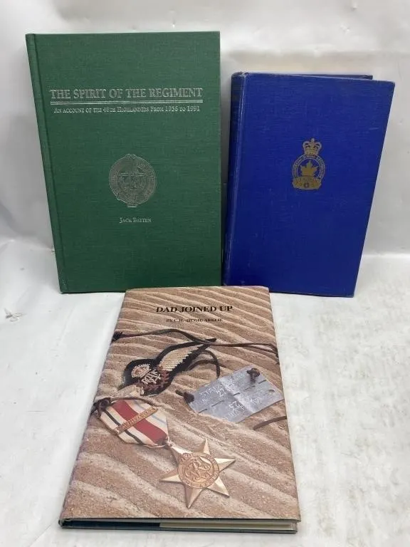 3 Canadian Military Books: 48th Highlanders