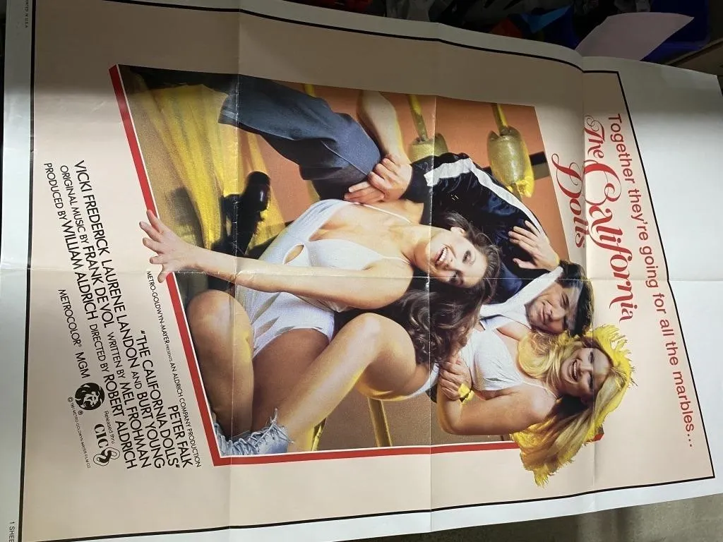 1981 The California Dolls Movie Poster, MGM