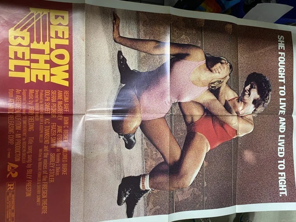 1980 "Below the Belt" Movie Poster