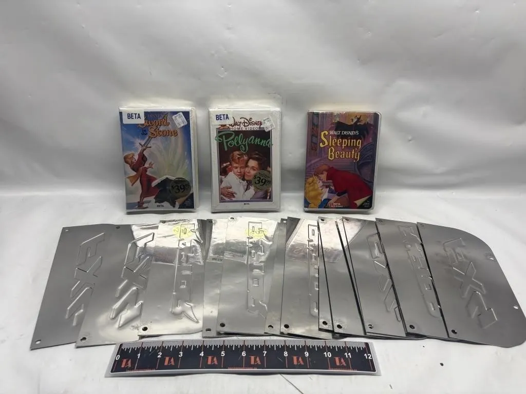 BETA Tapes & Raptor/FX4 Emblem Badges Lot