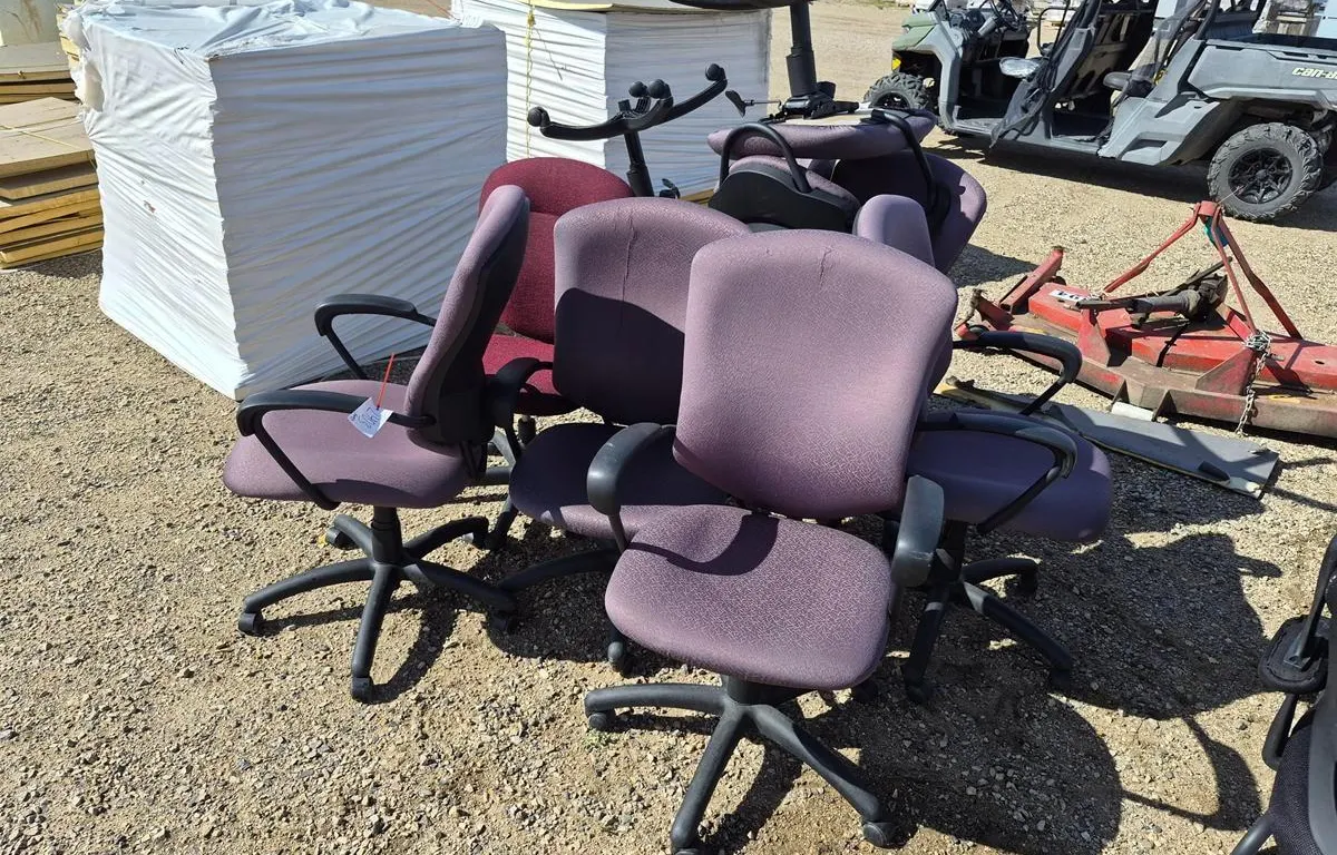 (9) Assorted Office Chairs
UNRESERVED