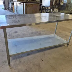 Stainless Steel Work Table
 UNRESERVED