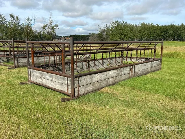 20 ft x 8 ft Bale Livestock Feeder