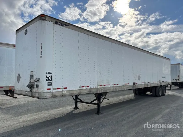 2012 Great Dane 53 ft x 102 in T/A Van Trailer