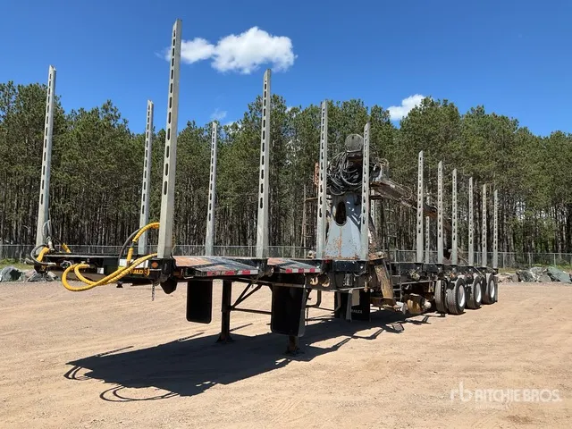 2023 Trailex 50 ft Quad/A Self-Loading Log Trailer