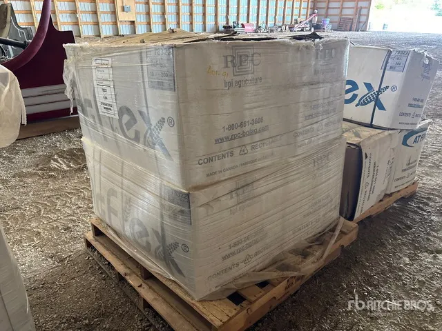 Quantity of (4) AgFlex 10 ft x 300 ft Grain Bags