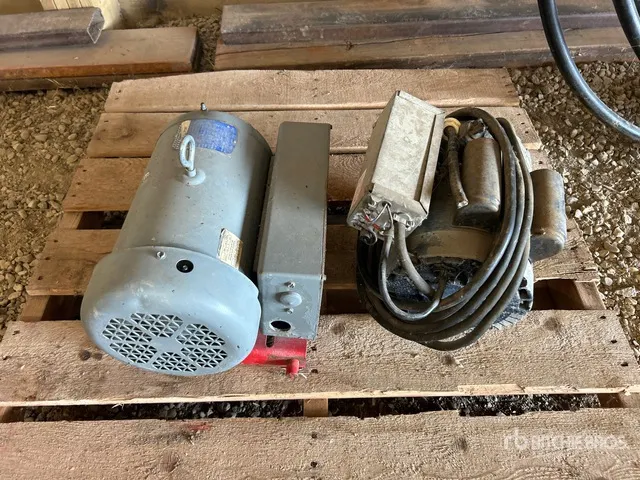 Quantity of (2) 5 HP Electric Motor