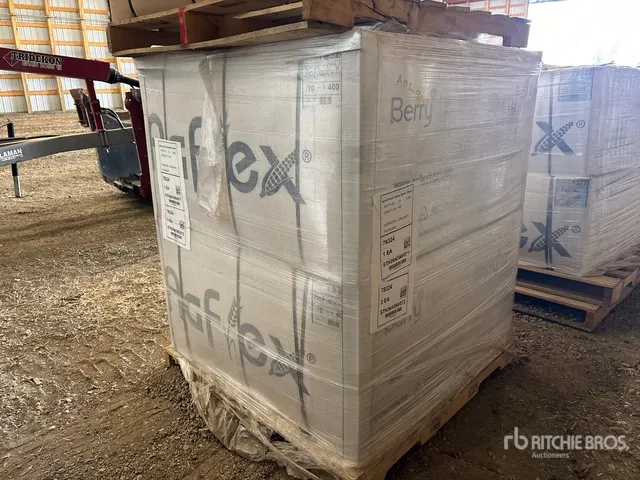 Quantity of (4) AgFlex 10 ft x 400 ft Grain Bags