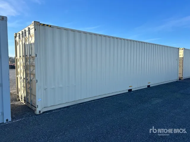 2025 40 ft High Cube Storage Container