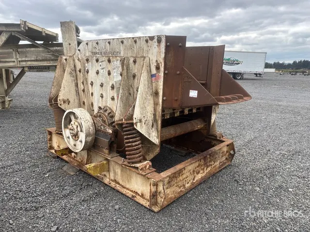 Terex Skid-Mounted Vibratory Grizzley Aggregate Feeder