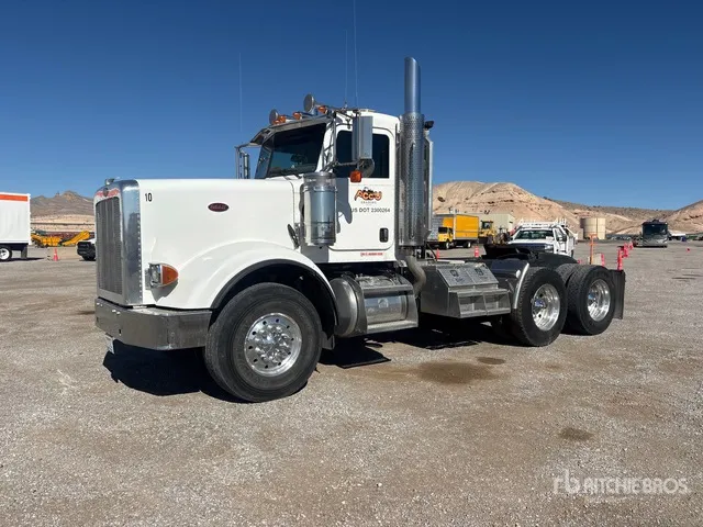 2008 Peterbilt 367 6x4 Heavy Haul T/A Day Cab Truck Tractor