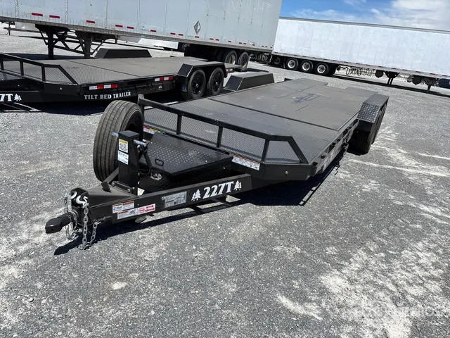 2026 Industrias America 227T 22 ft T/A Tilt Deck Trailer