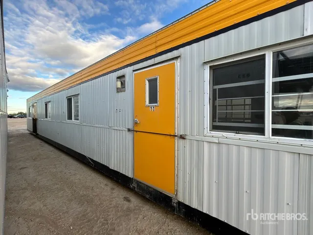 2007 Atco 60 ft x 12 ft Skid-Mounted Mobile Office
